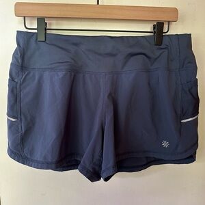 Athleta Cadet Blue Ready Set Short Color Blue/Grey